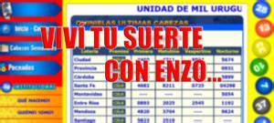 viví tu suerte con enzo quiniela|LOTO RESULTADOS Confiables de HOY .